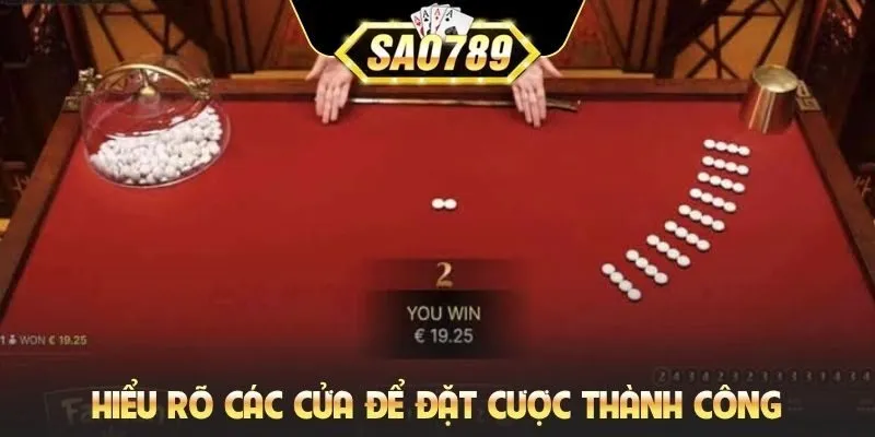 Hiểu rõ các cửa để đặt cược thành công